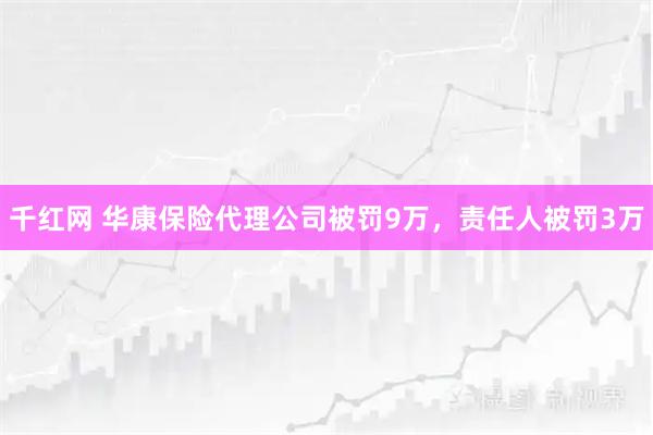 千红网 华康保险代理公司被罚9万，责任人被罚3万